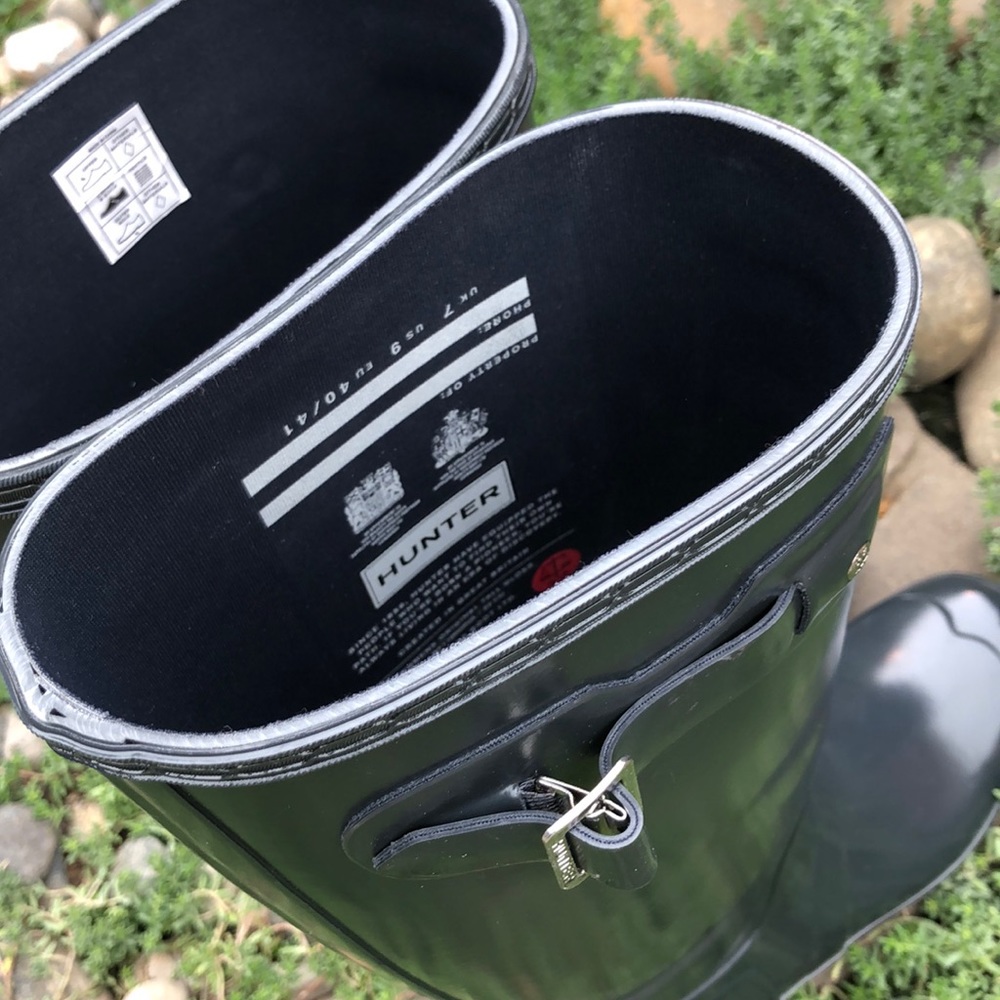 New Hunter Original Tall Waterproof Rain Boots - Picture 7 of 7